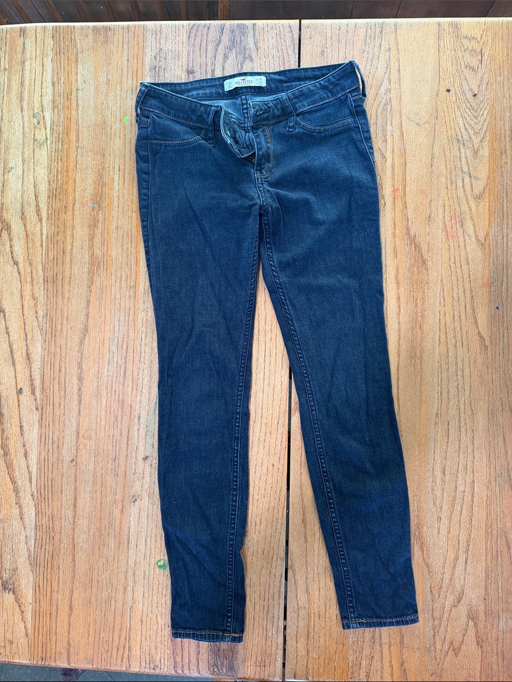 Hollister Dark Blue Skinny Jeans